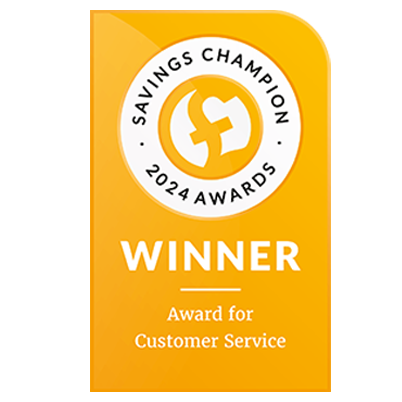 Savings champion customer service award