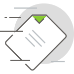 Document moving icon